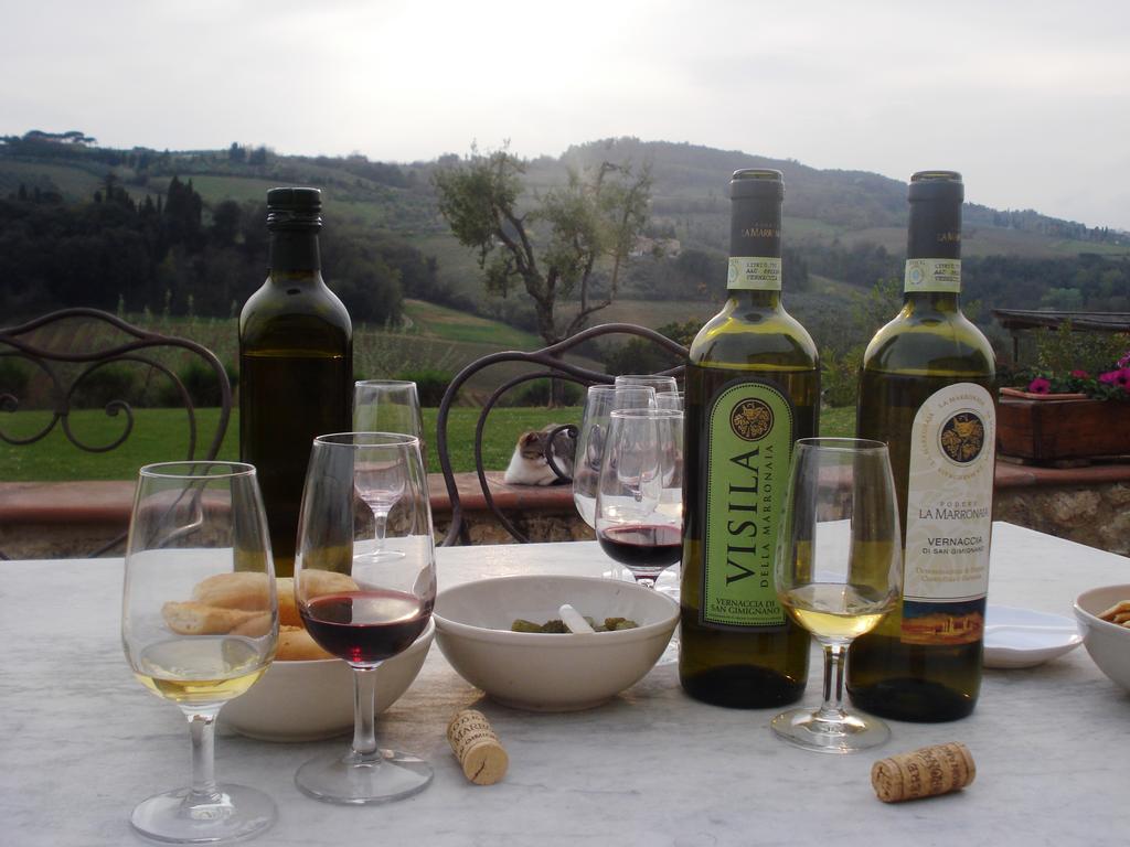 Agriturismo Podere La Marronaia San Gimignano Exteriör bild